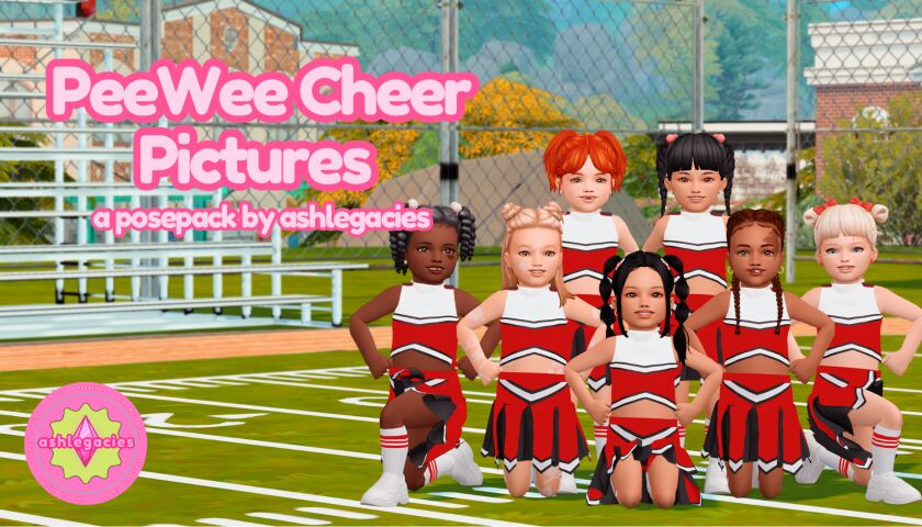 Peewee Cheer Pictures 1 Peewee Cheer Pictures Sims 4 CC