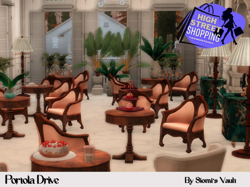 Portola Drive: A Decorative Delight 4 sims 4 cc portola drive by siomisvault 4