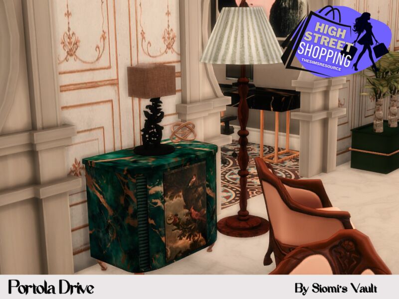 Portola Drive: A Decorative Delight 2 sims 4 cc portola drive by siomisvault 5