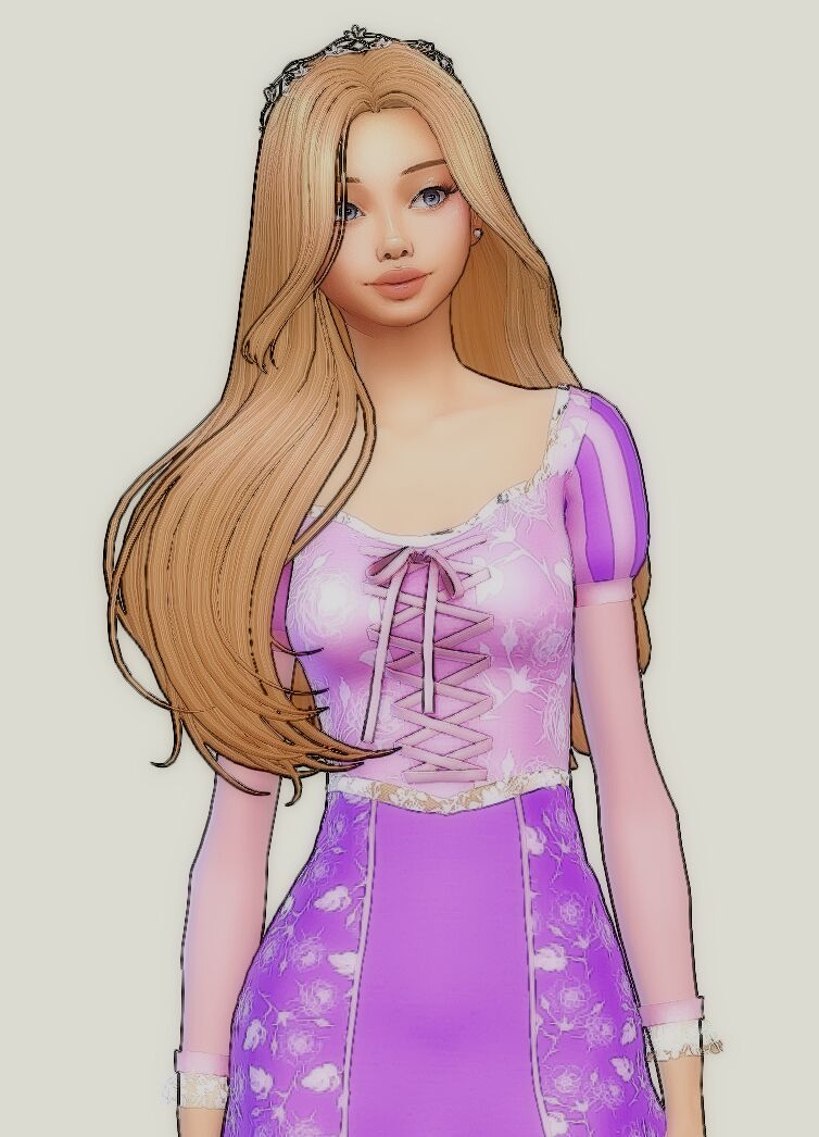 Create Your Own Rapunzel in The Sims! 1 Create Your Own Rapunzel in The Sims! Sims 4 CC