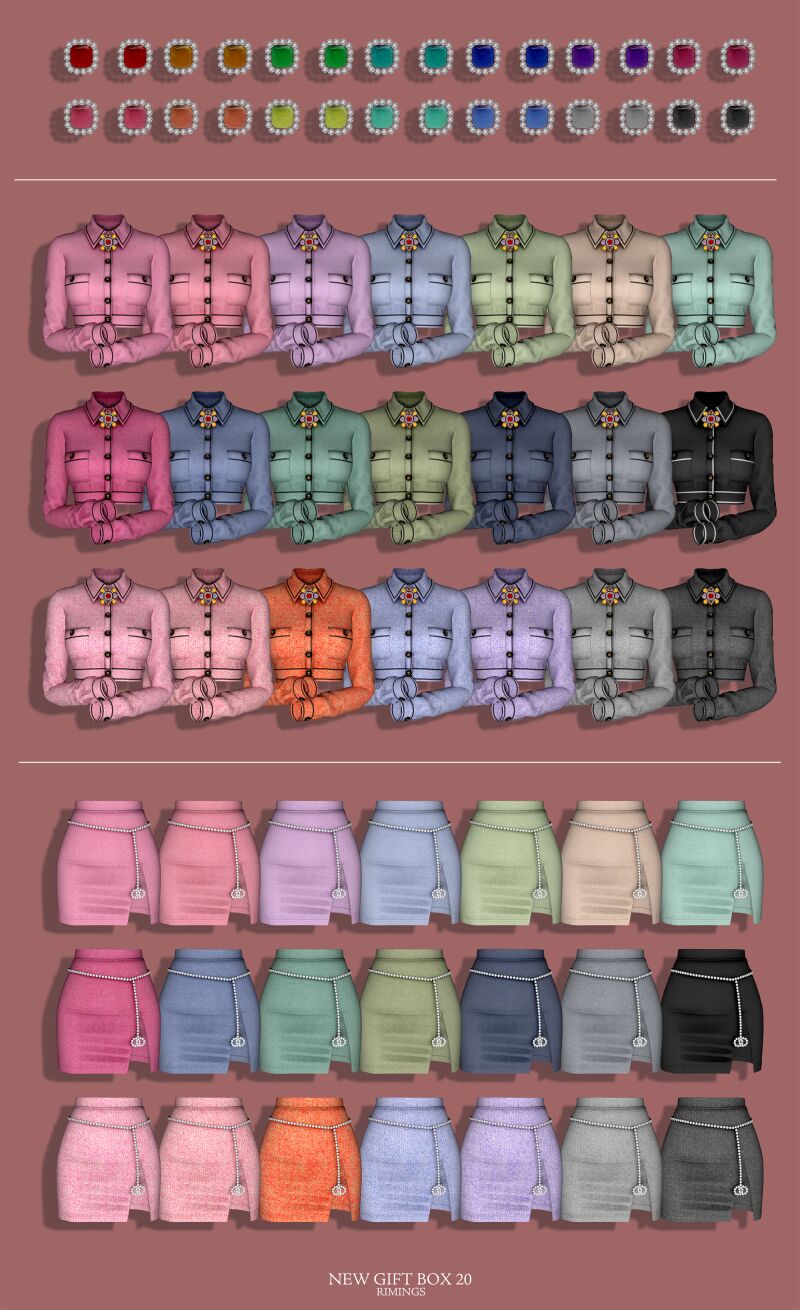 Discover RIMINGS New Gift Box 20 4 sims 4 cc rimings new gift box 20 2