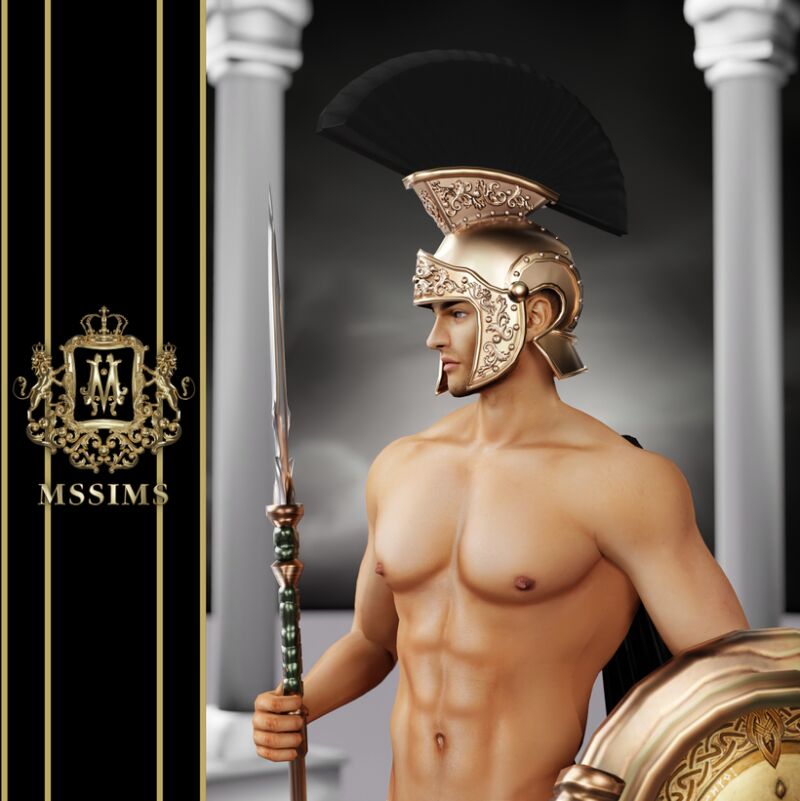 sims 4 cc rm armour helmet by mssims 4