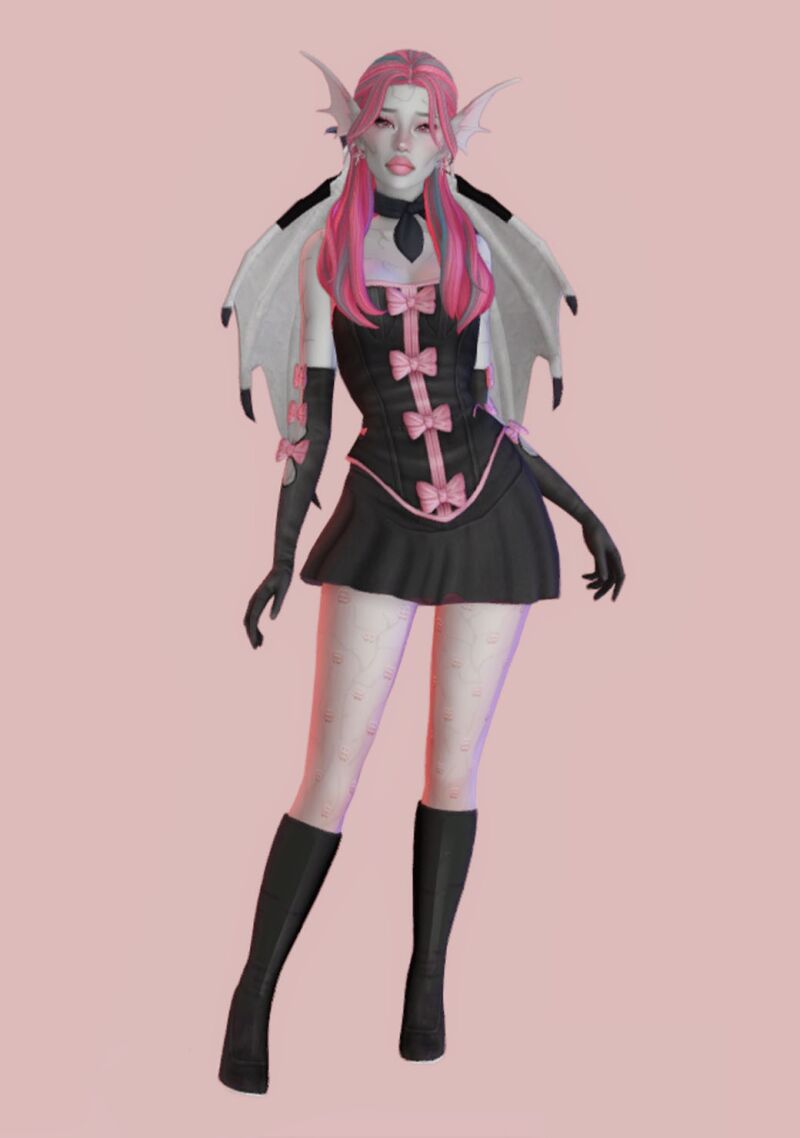 Downloadable Rochelle Goyle SIM by Nicsaknina 2 sims 4 cc rochelle goyle mh downloadable sim by nicsaknina 3