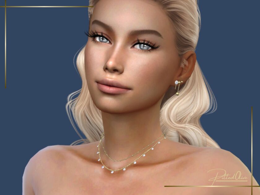 Stunning Sadie Set: Diamond Jewelry 1 Stunning Sadie Set: Diamond Jewelry Sims 4 CC