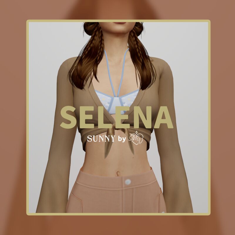 Selena Top by Miss.Valentine 4 sims 4 cc selena top by miss valentine 2