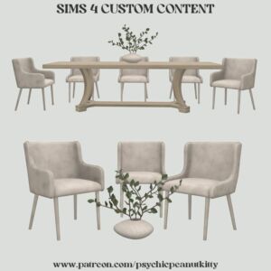 September 2024 Dining Room Sims 4 CC