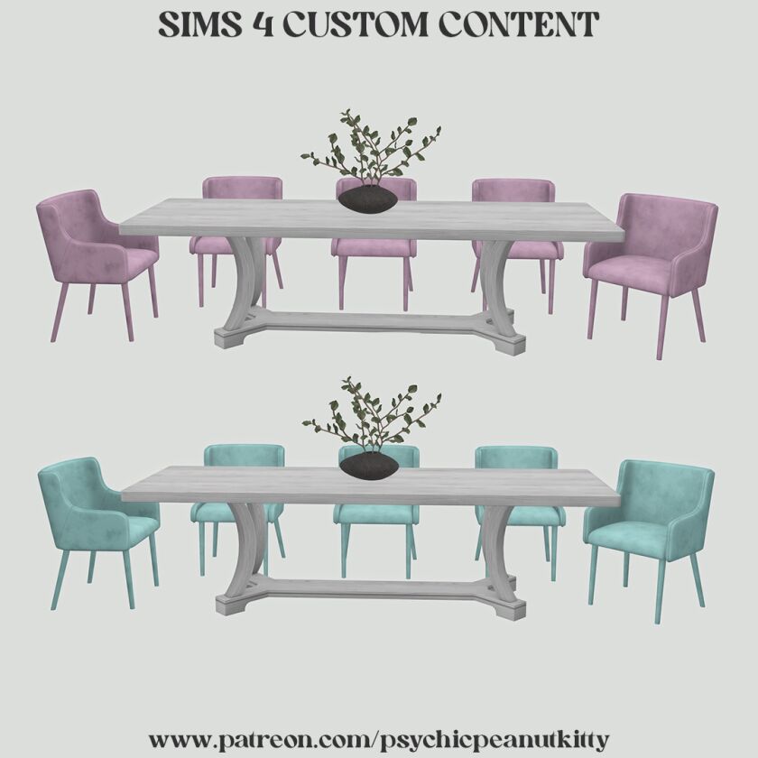 September 2024 Dining Room 6 sims 4 cc september 2024 dining room 2