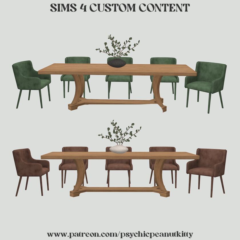 September 2024 Dining Room 7 sims 4 cc september 2024 dining room 3