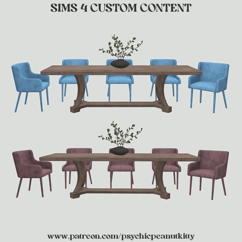 September 2024 Dining Room 4 sims 4 cc september 2024 dining room 4