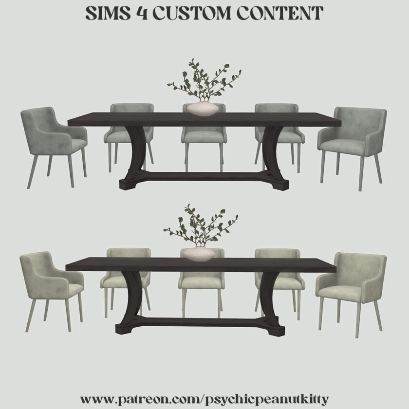 September 2024 Dining Room 5 sims 4 cc september 2024 dining room 5