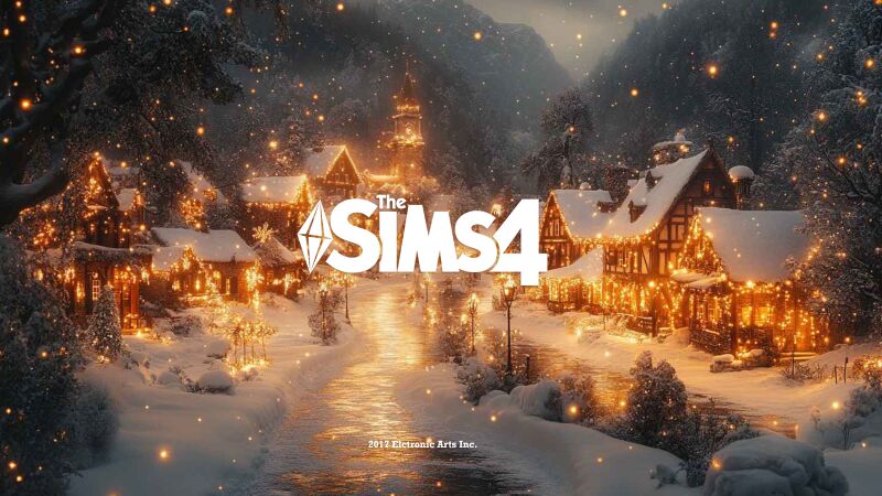 Serena | Xmax Opening Screen Override 4 sims 4 cc serena xmax opening screen override 2