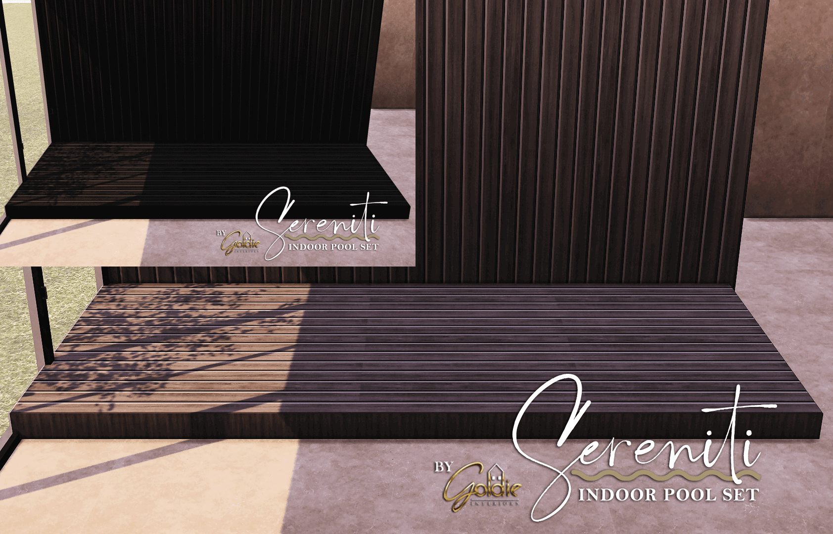 Sereniti Indoor Pool Set with Free Gift 9 sims 4 cc sereniti free gift 12