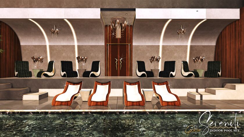 Sereniti Indoor Pool Set with Free Gift 4 sims 4 cc sereniti free gift 17
