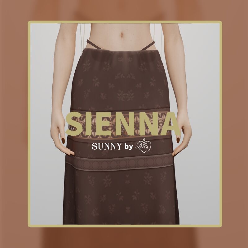 sims 4 cc sienna skirt by miss valentine 2