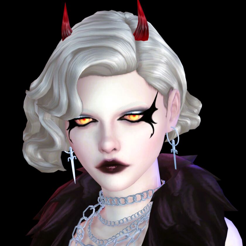 Simblreen 2024 Gift: Eyeliner + Lipstick SET 3 sims 4 cc simblreen 2024 gift eyeliner lipstick set 2