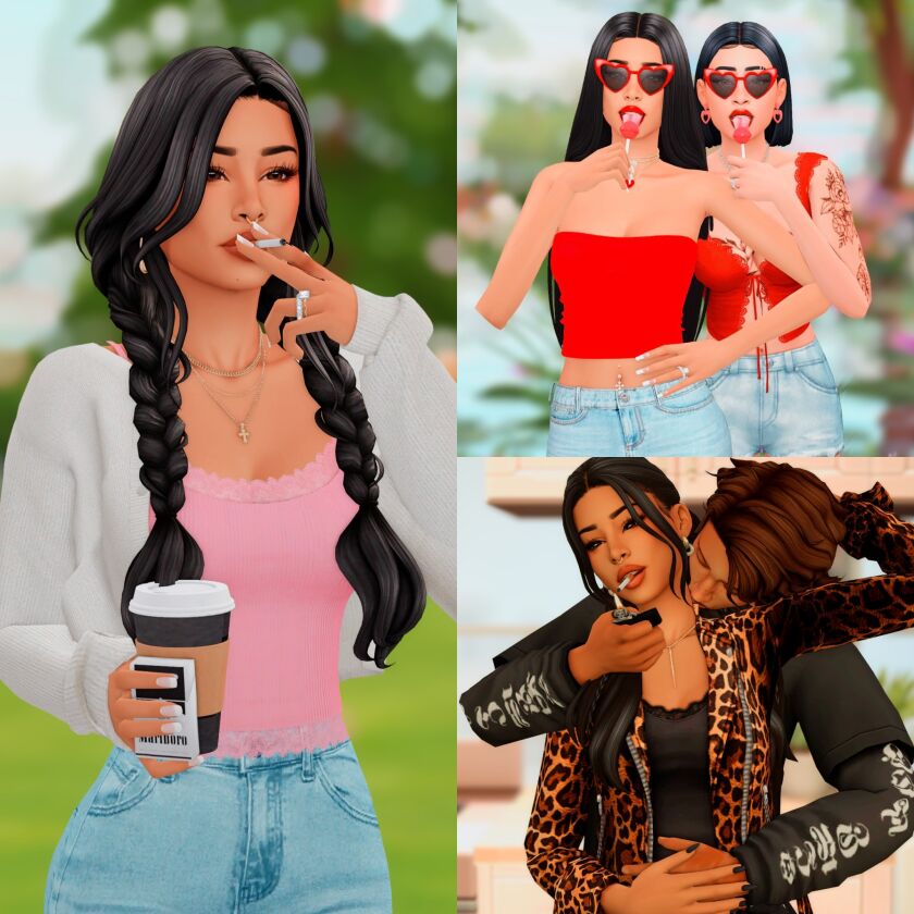 Free Simsta Posepack for 5000 Patrons! 12 sims 4 cc simsta posepack 4