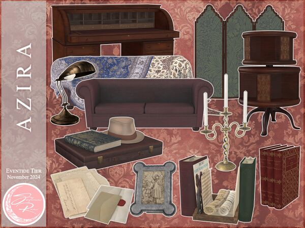 Solunarae - Azira SET 1 Solunarae – Azira SET Sims 4 CC