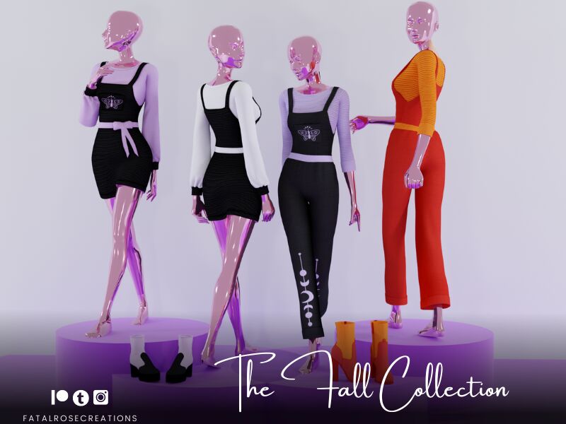 The Fall Collection 6 sims 4 cc the fall collection 2