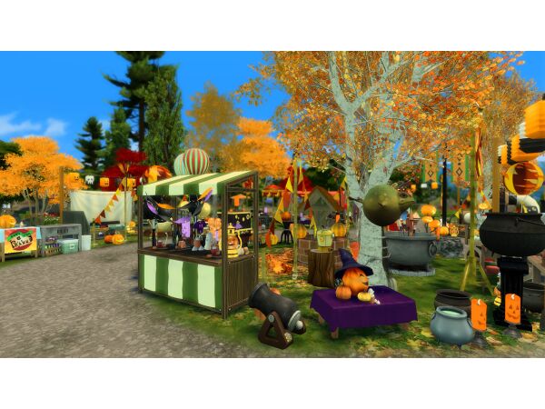 Trick OR Treat Park by SimsClutterChaos 1 Trick OR Treat Park by SimsClutterChaos Sims 4 CC
