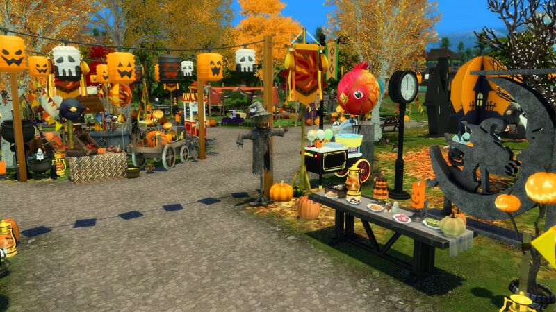 Trick OR Treat Park by SimsClutterChaos 2 sims 4 cc trick or treat park by simsclutterchaos 6