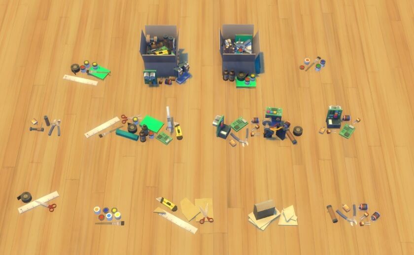TS4 CC: Project Clutter by Kyta 1 TS4 CC: Project Clutter by Kyta Sims 4 CC