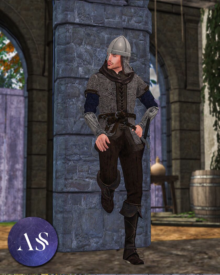 Explore the New Tyrian Infantry Armor Set! 4 sims 4 cc tyrian infantry armor set membership 6