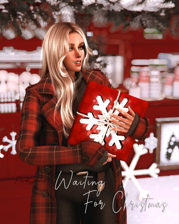 Waiting For Christmas by ParisSimmer 1 Waiting For Christmas by ParisSimmer Sims 4 CC