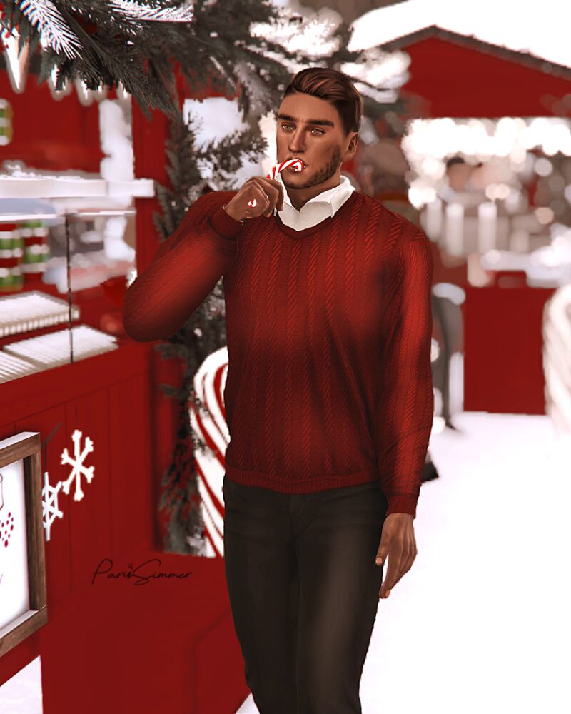 Waiting For Christmas by ParisSimmer 2 sims 4 cc waiting for christmas by parissimmer 10