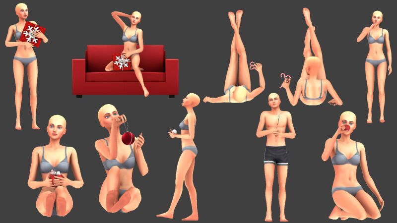 Waiting For Christmas by ParisSimmer 3 sims 4 cc waiting for christmas by parissimmer 11
