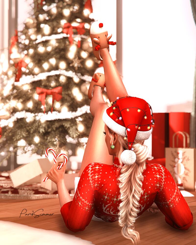 Waiting For Christmas by ParisSimmer 11 sims 4 cc waiting for christmas by parissimmer 3