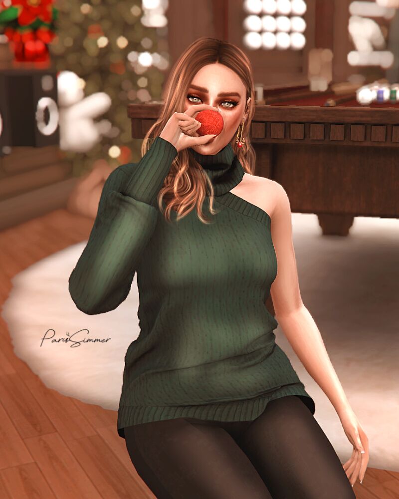 Waiting For Christmas by ParisSimmer 8 sims 4 cc waiting for christmas by parissimmer 5