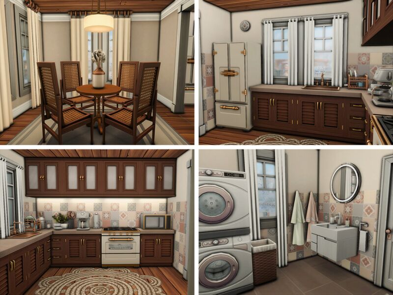 Wintershore Hollow: A Cozy Christmas Home 4 sims 4 cc wintershore hollow by xogerardine 4