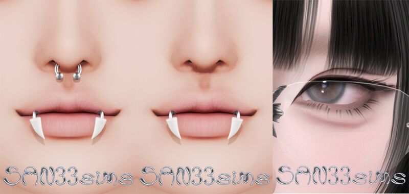Demon Character Design 3 sims 4 cc 【333】demon 3