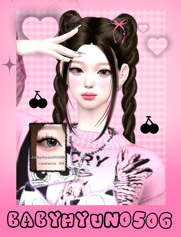 Stunning Contacts Collection by Babyhyun0506 1 Stunning Contacts Collection by Babyhyun0506 Sims 4 CC