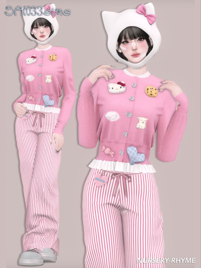 🖤【333】Nursery-Rhyme 4 sims 4 cc 333nursery rhyme 3