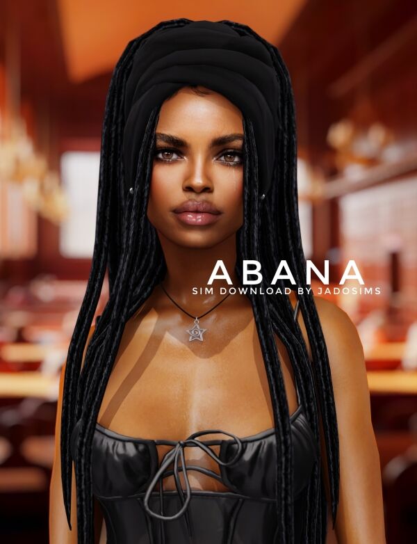 Download Abana Sim for Free! 1 Download Abana Sim for Free! Sims 4 CC