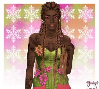 Stunning Alpha Hair Recolor by @Leahlillith Sims 4 CC
