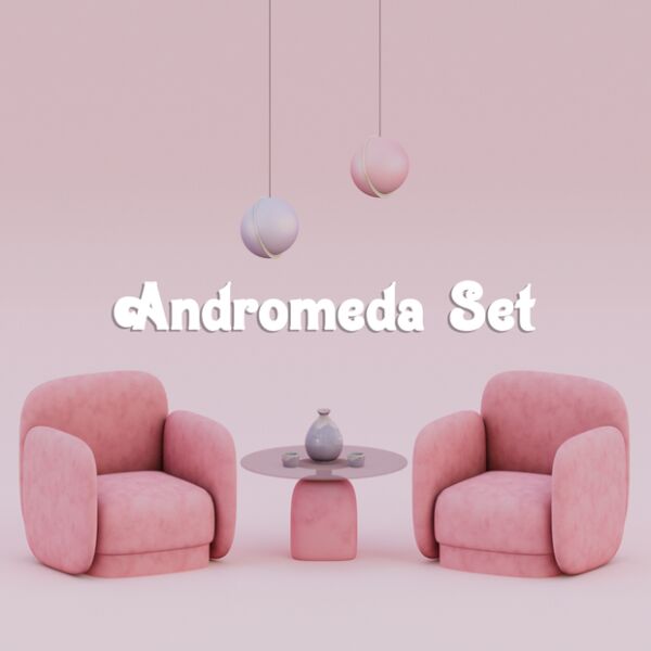 Andromeda Set by Mechtasims 1 Andromeda Set by Mechtasims Sims 4 CC