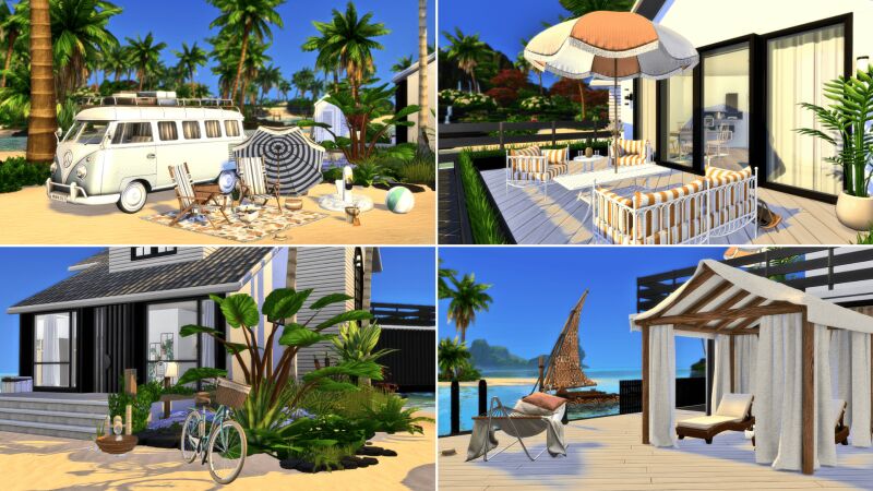 sims 4 cc arnation holiday house 5