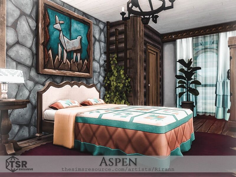 Aspen: Cozy Winter Home 4 sims 4 cc aspen 7