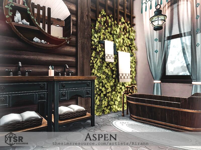 Aspen: Cozy Winter Home 3 sims 4 cc aspen 9