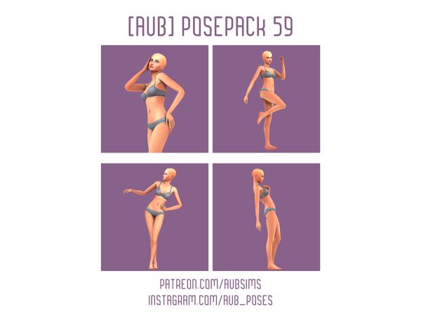 AUB Posepack 73 4 sims 4 cc aub posepack 73 6