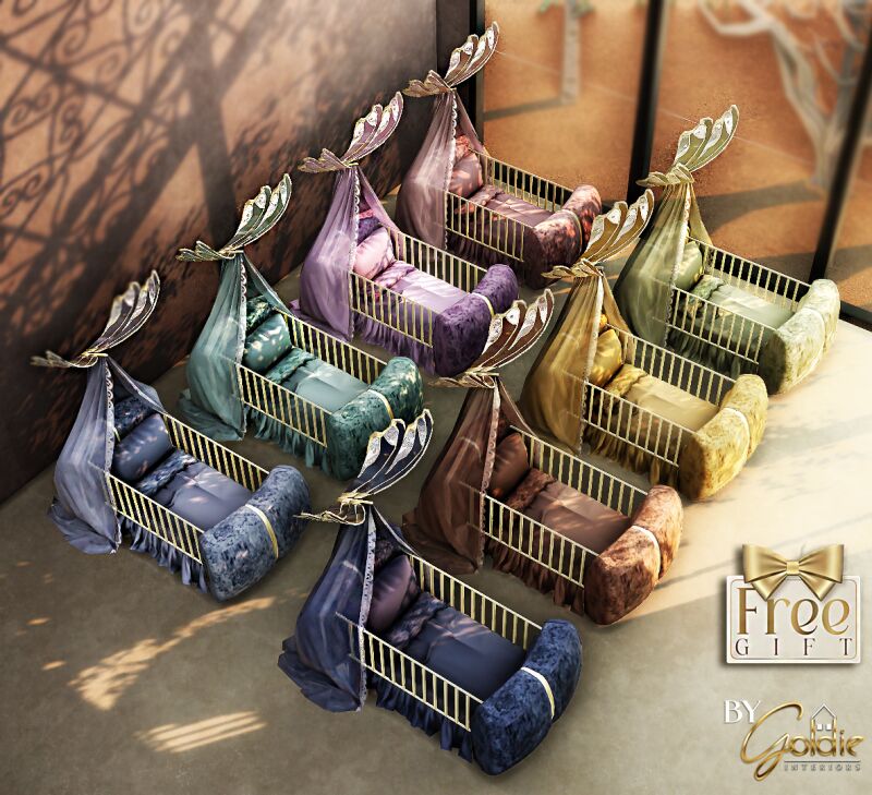 Beautifly - Baby Crib 2 sims 4 cc beautifly baby crib 2