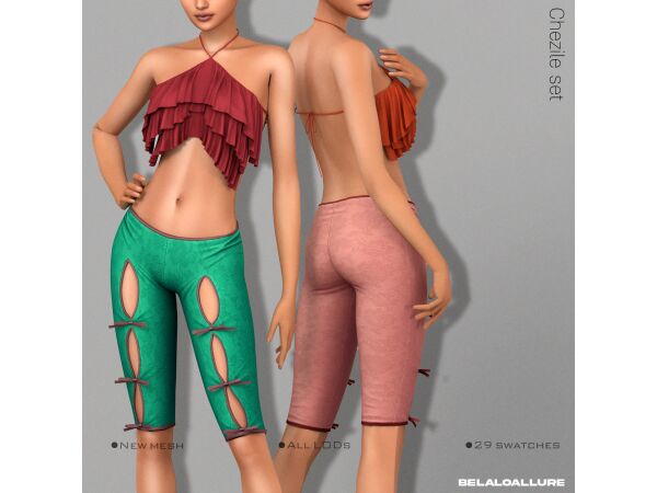 Stunning Lykke Dress from Belaloallure's After Hours Collection 2 sims 4 cc belaloallure lykke dress after hours cc collection 3