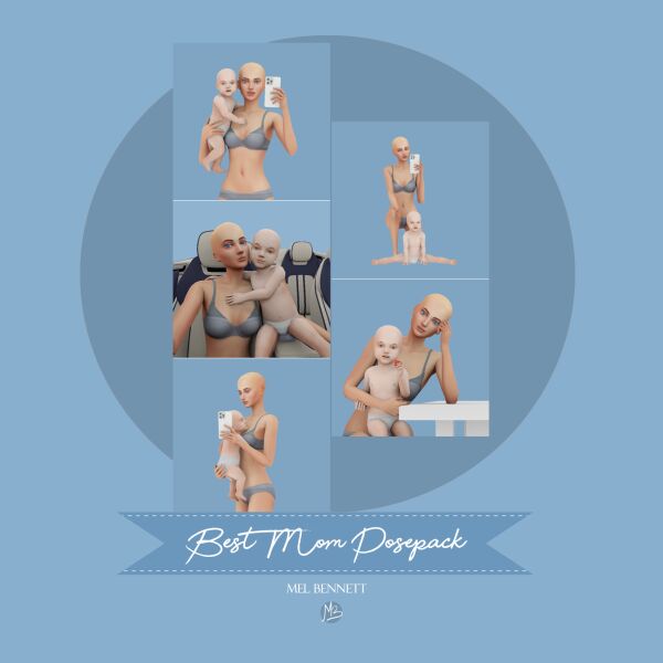 Best Mom Posepack 1 Best Mom Posepack Sims 4 CC