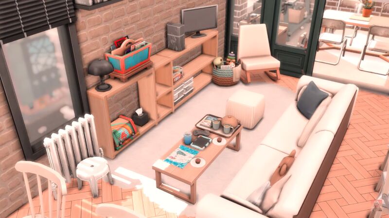 Spacious Family Apartment 2.0 2 sims 4 cc big family apartment 2 0 by kellyhartx 5