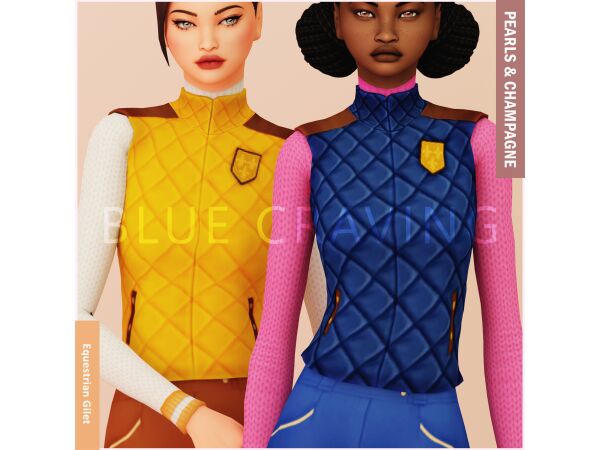 Blue Craving - Bomber 18 sims 4 cc blue craving bomber 8