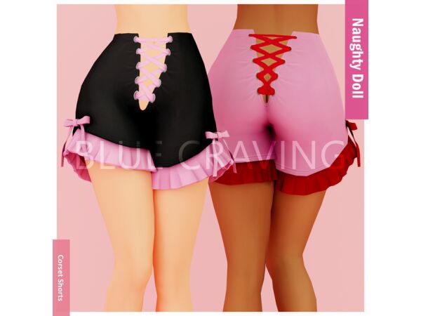 Blue Craving - Fanny Pack 15 sims 4 cc blue craving fanny pack 5