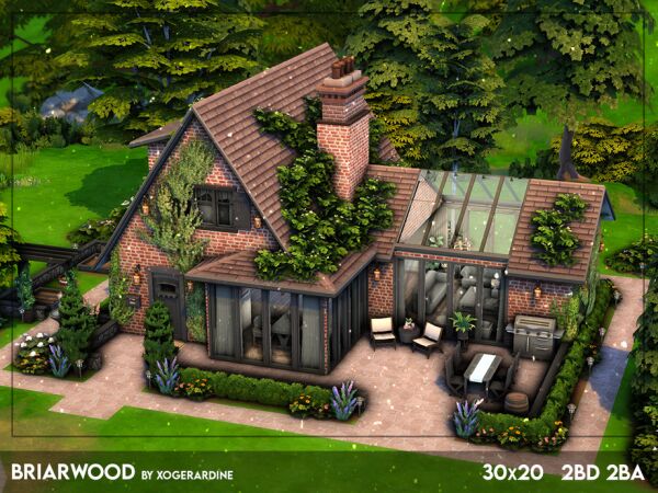 Briarwood - NO CC By Xogerardine 1 Briarwood – NO CC By Xogerardine Sims 4 CC
