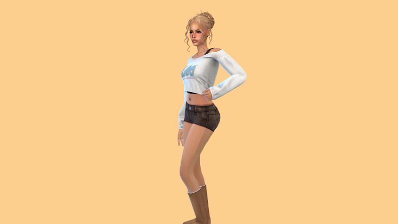 Brielle By Sim_Ish 2 sims 4 cc brielle by sim ish 4